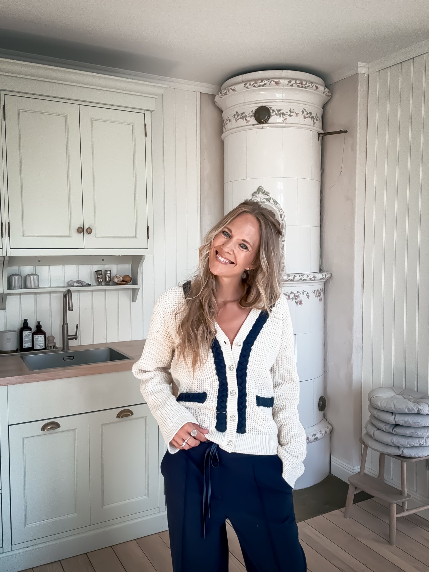 Arina ls knit cardigan