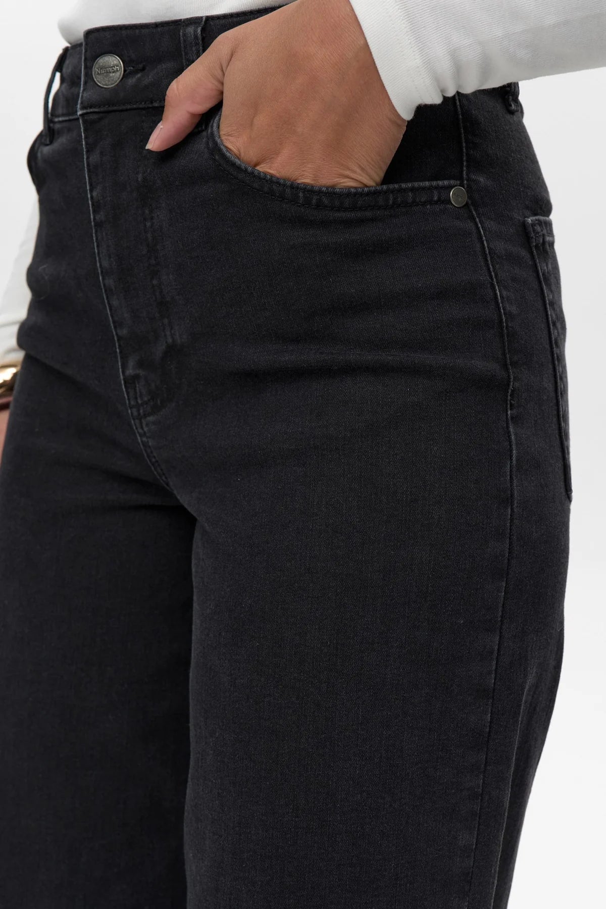 Paris cropped jeans 7/8 black