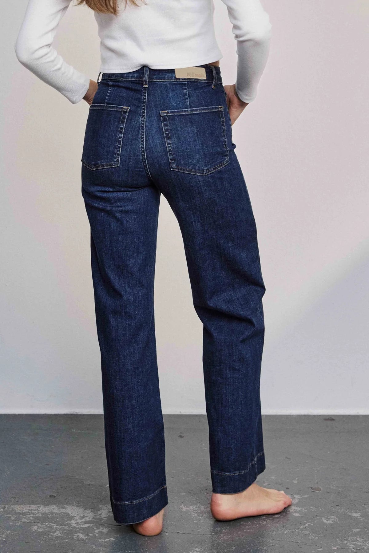 Paris long jeans dark blue
