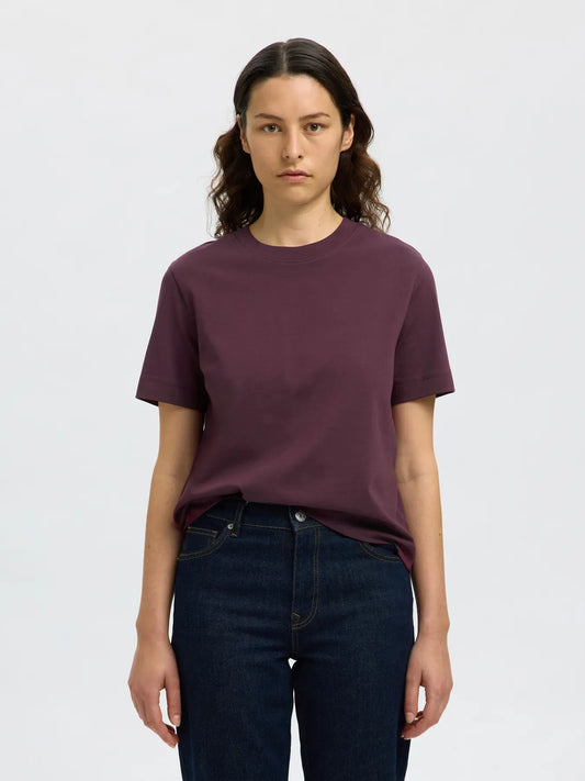 Essential ss boxy tee